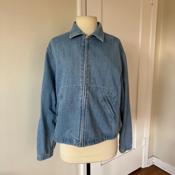 LEVIS BLUE TAB DENIM JEAN SCOUT JAPANESE JACKET SZ S - Picture 1 of 6